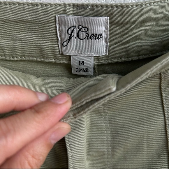 J. Crew | Olive Green Fair Trade Foundry Chino Shorts - Picture 6 of 11